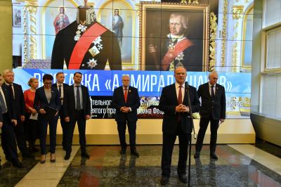 Геннадий Зюганов выступил на открывшейся в Госдуме выставке, посвященной адмиралу Федору Ушакову