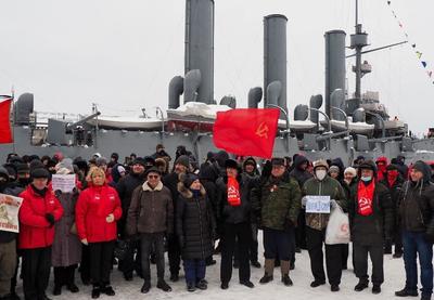 В десятках регионах России  коммунисты отметили День Советской Армии 