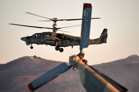 В Сирии разбился российский вертолет Ка-52