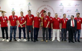 Мужская шахматная команда спортклуба КПРФ стала победителем Чемпионата России по блицу 