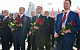 Геннадий Зюганов во главе делегации КПРФ возложил цветы к памятнику В.И. Ленину в Минске