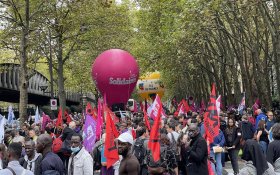 Из-за инфляции в 6% объявлена массовая забастовка … во Франции