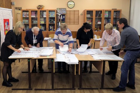 ЦИК объявил итоги голосований после подсчета 95% бюллетеней