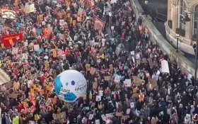 В Лондоне прошла крупнейшая за десятилетие забастовка
