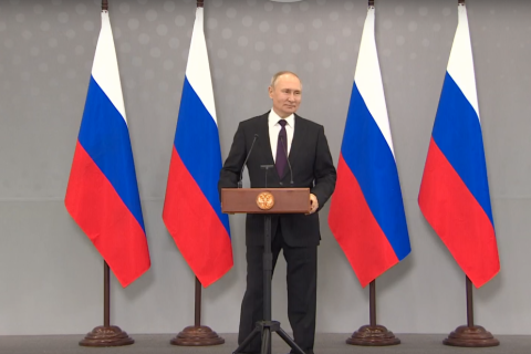 Путин: Нет необходимости в новых массированных ударах по Украине