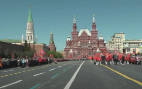 Всероссийский пионерский Сбор и торжественный прием в пионеры на Красной площади. Он-лайн трансляция 