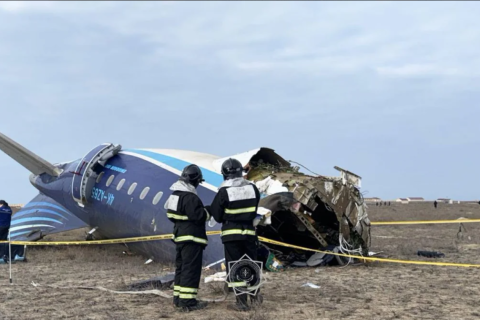 «Наши взаимные интересы совпадают». Путин признал, что азербайджанский лайнер был сбит российскими ракетами ПВО