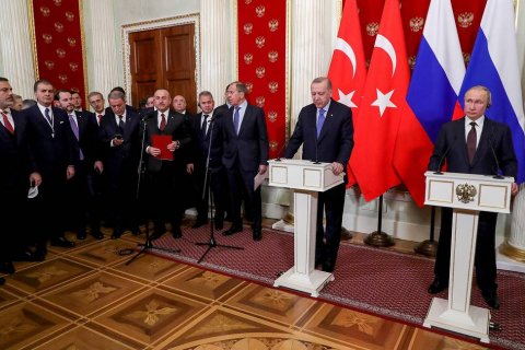 Путин и Эрдоган договорились не воевать за Идлиб. Пока