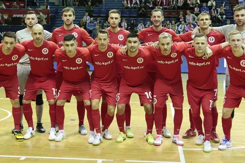Мини-футбольный клуб КПРФ поборется за третье место в Лиге Чемпионов