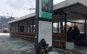 У метро «Коломенская» в Москве взорвался газовый баллон