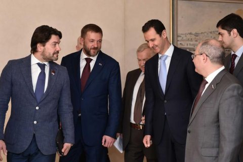 На встрече с депутатами Госдумы президент Сирии признался в любви к СССР