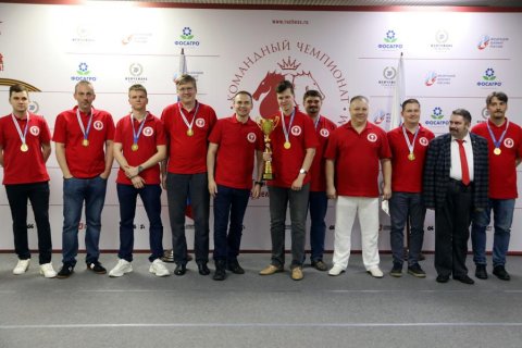 Команда шахматистов спортклуба «КПРФ» победила на Чемпионате России