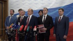 Брифинг депутатов фракции КПРФ в ГД РФ (23.09.2025)