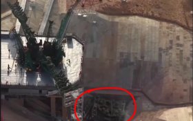 На космодроме Байконур после запуска «Союза МС-28» разрушилась часть стартового стола