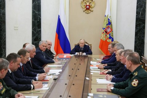 На заседании Совбеза РФ обсудили подготовку к ядерным испытаниям