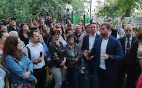 Леонид Зюганов поддержал протест граждан против строительства офисного центра в Дорогомилово