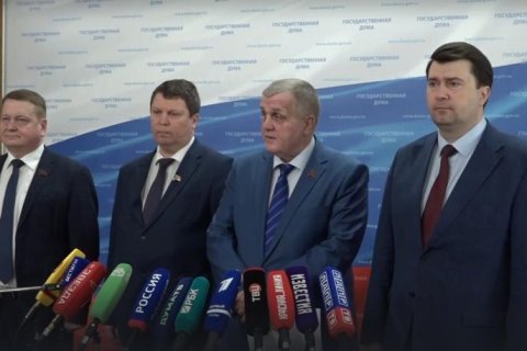Брифинг КПРФ в Госдуме. Выступление Н.В. Коломейцева, О.А. Лебедева, В.И. Егорова и М.Н. Матвеева (10.07.2025) 