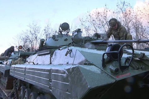Россия направит в Белоруссию 9000 солдат и 200 танков