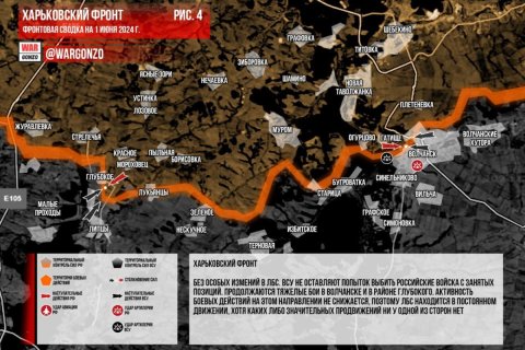 Сводка МО на 1 июля 2024 года (день 859 СВО). Военкоры: На Донецком фронте российские войска возобновили активные наступательные действия