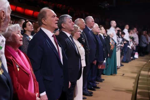 Геннадий Зюганов принял участие в концерте памяти «И помнит мир спасённый»