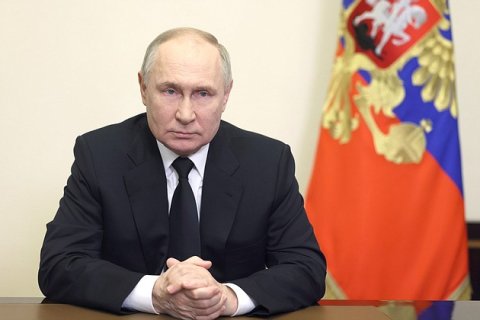 Путин выступил с обращением к россиянам после теракта в «Крокус Сити Холле»