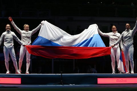 Россия поднялась на четвертое место в общем зачете Олимпиады
