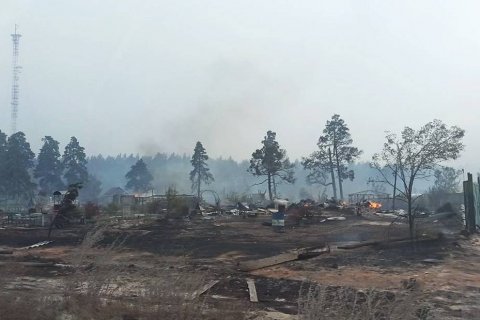 В России официально зарегистрировали более 550 природных пожаров