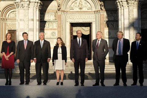Главы МИД G7 не приняли решения о расширении санкций против РФ и Сирии