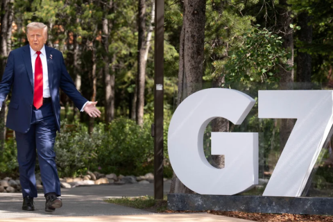 «Больная мертвая семерка». Трамп сбежал с саммита G7 чтобы не встречаться с Зеленским и не обсуждать санкции против России
