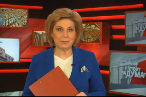 Парламентский корреспондент телеканала «Красная Линия» Регина Лисаченко получила награду Госдумы