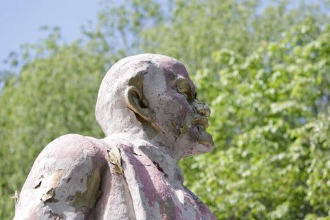 На Украине снесли очередной «последний памятник Ленину»