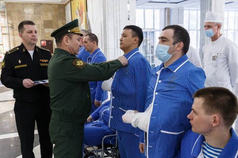 Минобороны: Около 1,4 тыс. военнослужащих РФ после ранений выписали и отправили на реабилитацию