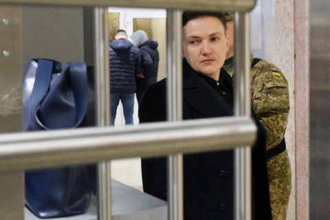 Надежду Савченко задержали в Киеве, обвинив в попытке «террористического переворота»