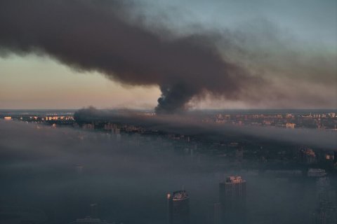 ВС РФ нанесли массированный удар по Киеву – 550 беспилотников и ракет