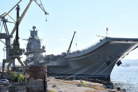 На авианосец «Адмирал Кузнецов» установят «не в полной мере испытанный» радиотехнический комплекс