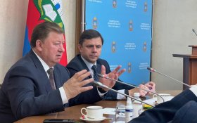 В.И. Кашин и губернатор Орловской области А.Е. Клычков обсудили развитие АПК региона