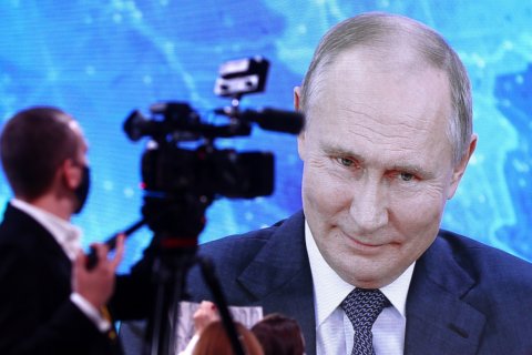 Опрос: Уровень одобрения деятельности Путина среди москвичей упал за 4 года с 68% до 40%