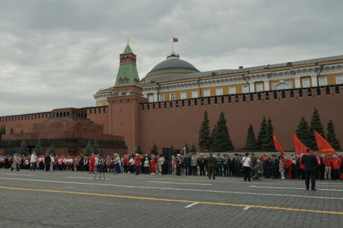 Торжественный прием в пионеры на Красной площади (18.05.2025)