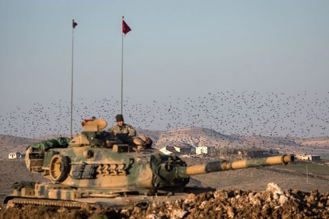 Турция начала наземную операцию в Сирии 