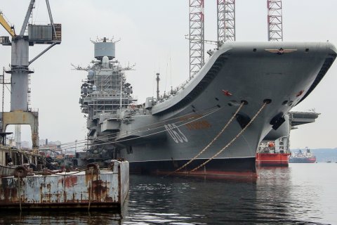 Авианосец «Адмирал Кузнецов» передадут ВМФ «не раньше 2024 года»