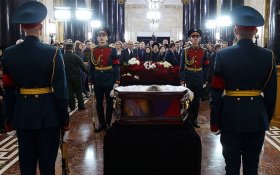 Убитый в Турции российский посол похоронен на кладбище в Химках