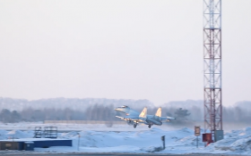 Россия перебрасывает истребители Су-35С с Дальнего Востока в Белоруссию