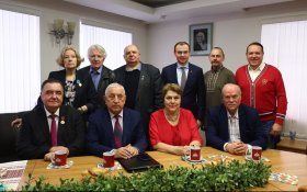Состоялась встреча Н.М. Харитонова с представителями организации «Русский Лад» и деятелями культуры
