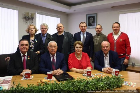 Состоялась встреча Н.М. Харитонова с представителями организации «Русский Лад» и деятелями культуры