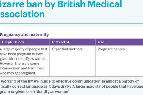 Иносми: В Великобритании запрещают называть беременных женщин "будущими матерями"