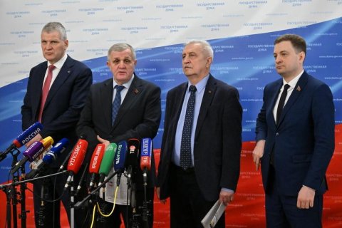 Н.В. Коломейцев и Г.П. Камнев выступили перед журналистами в Госдуме