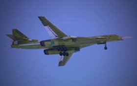 Первый построенный «с нуля» за последние 30 лет стратегический бомбардировщик Ту-160 поднялся в воздух