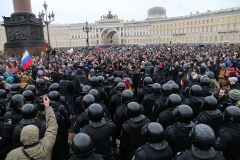 В России во втором квартале резко выросло число протестов