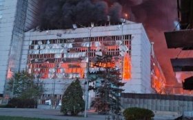 Российский ракетный удар уничтожил самую мощную электростанцию в Киевской области — Трипольскую ТЭС
