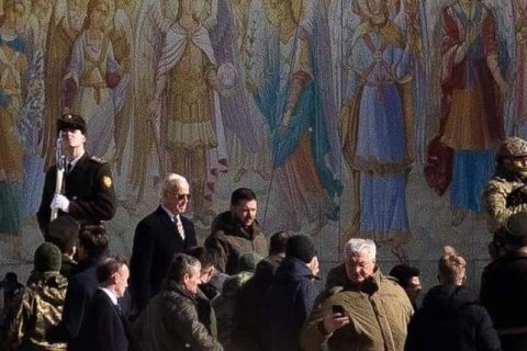 Президент США Байден приехал в Киев